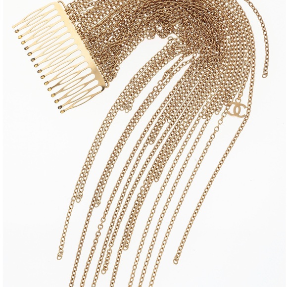 Chanel Hair Comb -Gold - Picture 1 of 4